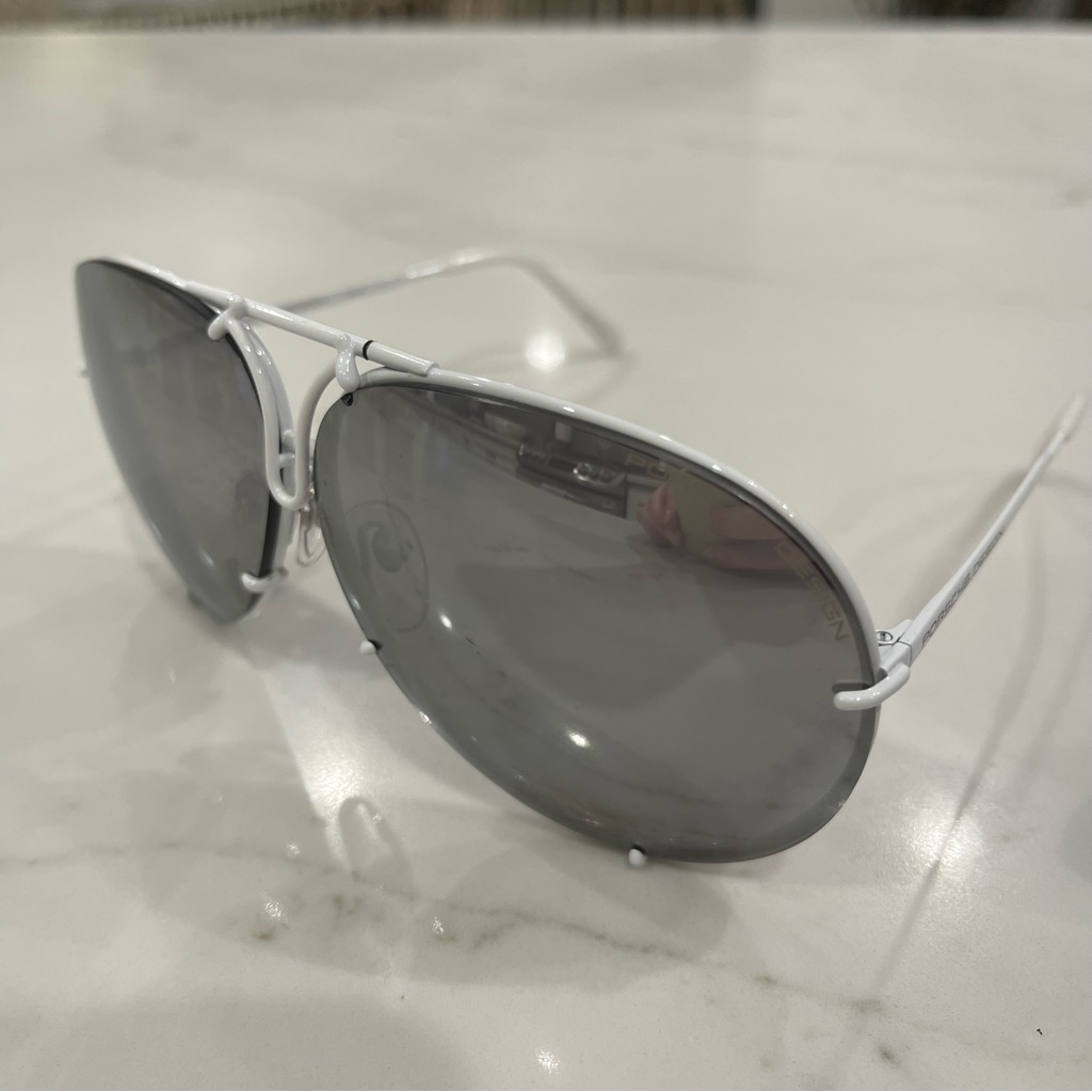 Porsche Design Black Sunglasses W Case